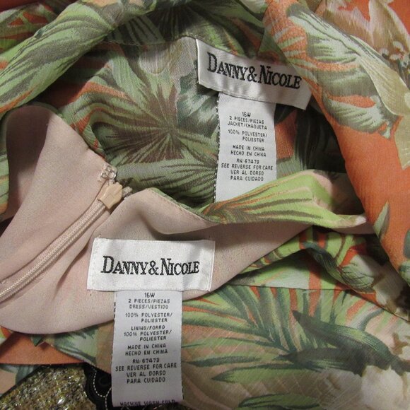 Danny & Nicole 16W Dress & Jacket - Picture 2 of 7